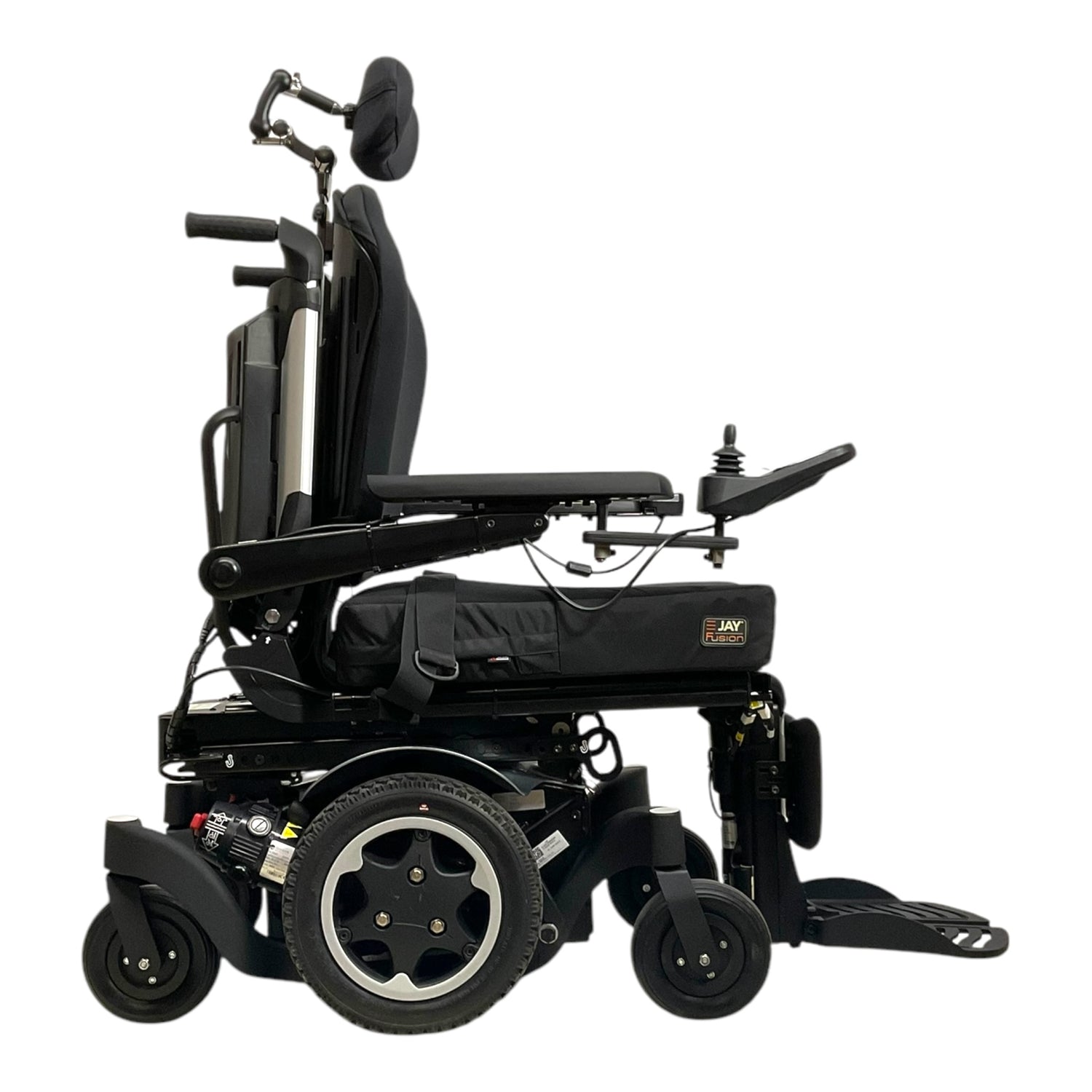 Right Side View of Quickie Q300 M Mini Power Chair