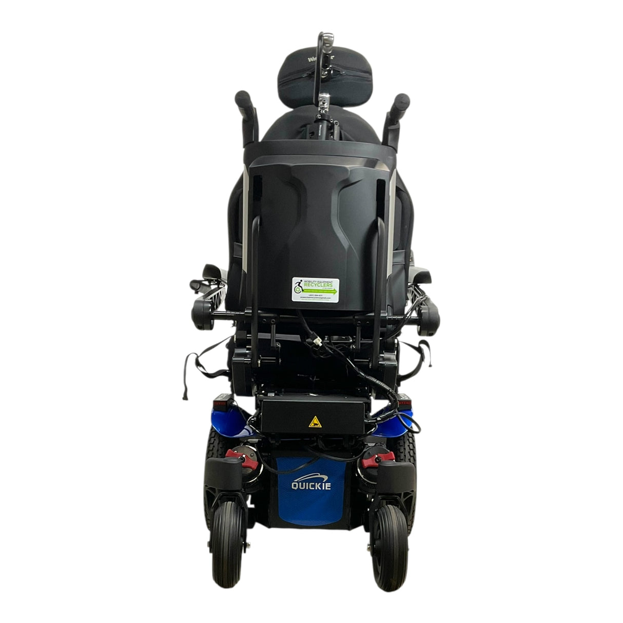 Back View of 2023 Quickie Q300 M Mini Power Chair