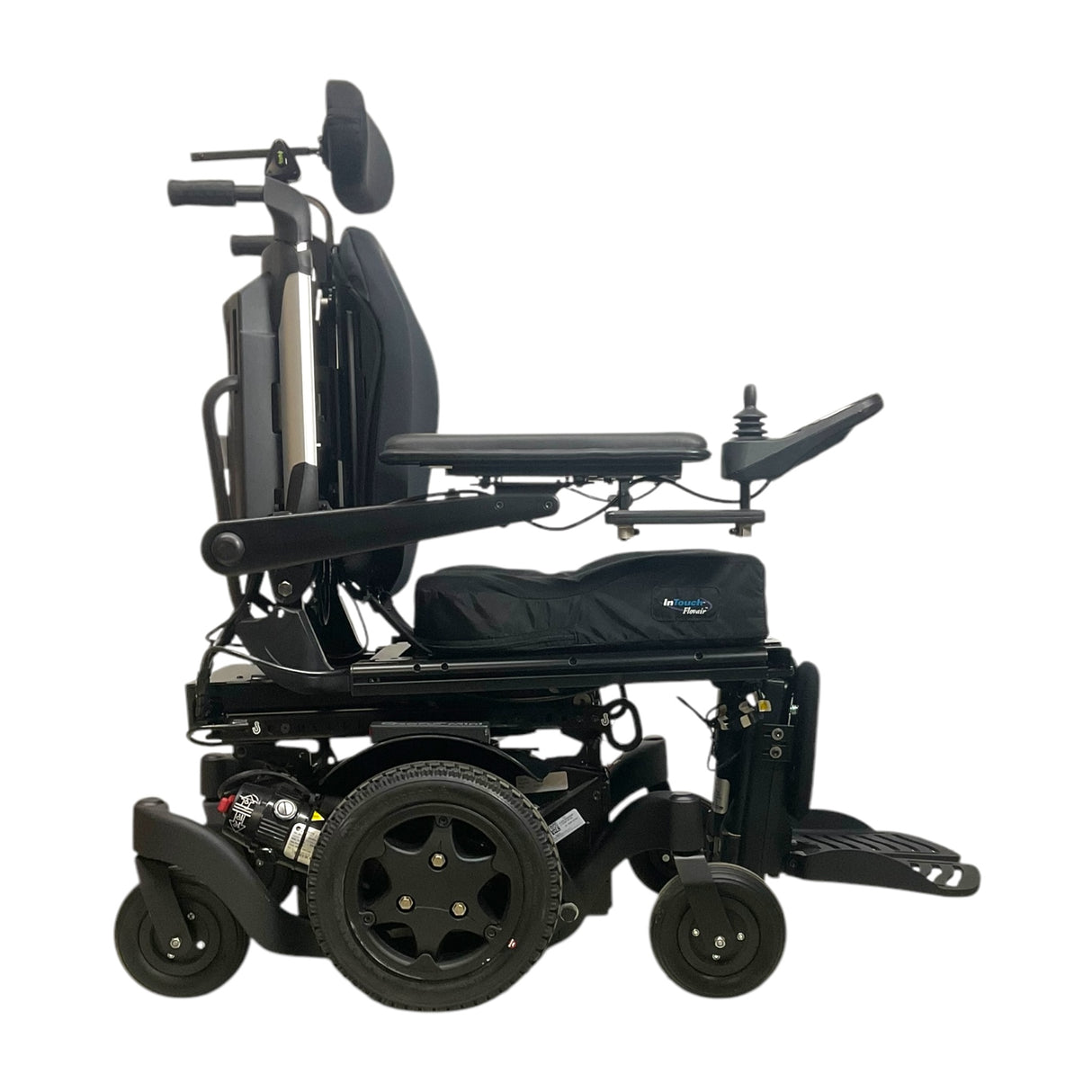 Right Side View of Quickie Q300 M Mini Rehab Power Chair