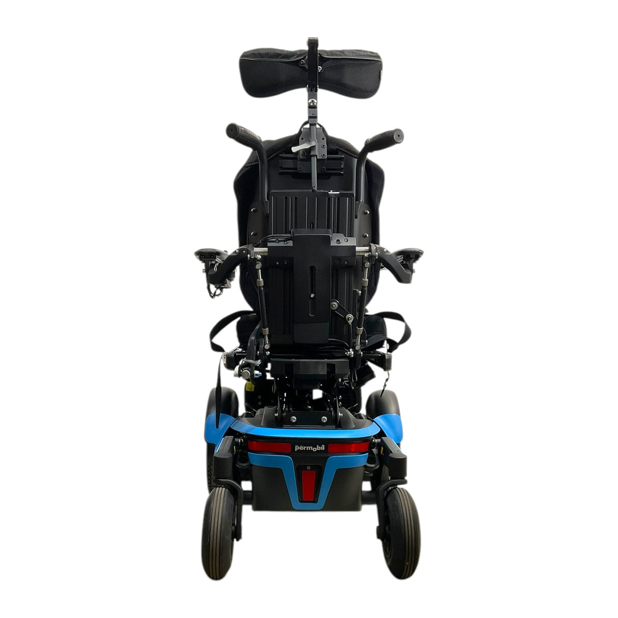 Back View of Permobil F3 Rehab Power Wheelchair