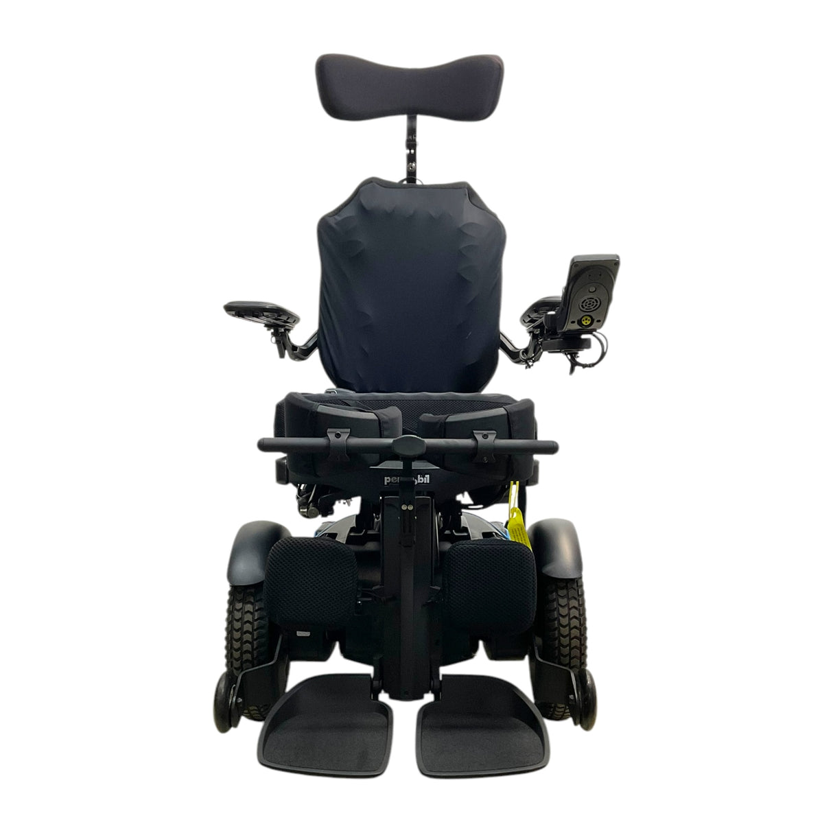 Front View of Permobil F3 Rehab Power Wheelchair