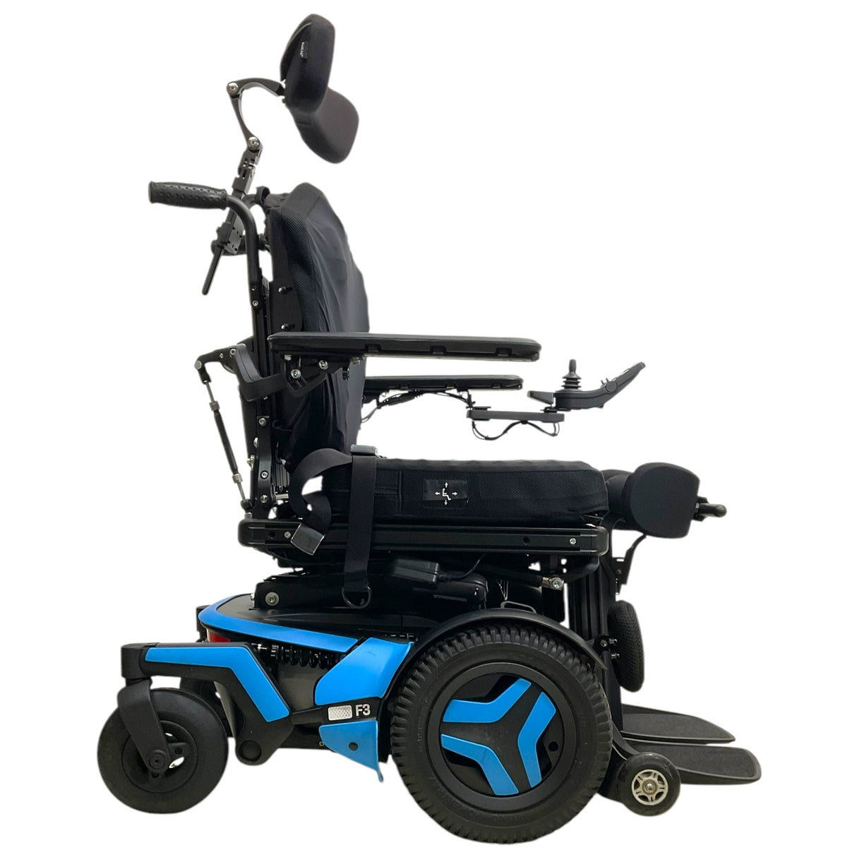 Right Side View of Permobil F3 Rehab Power Wheelchair