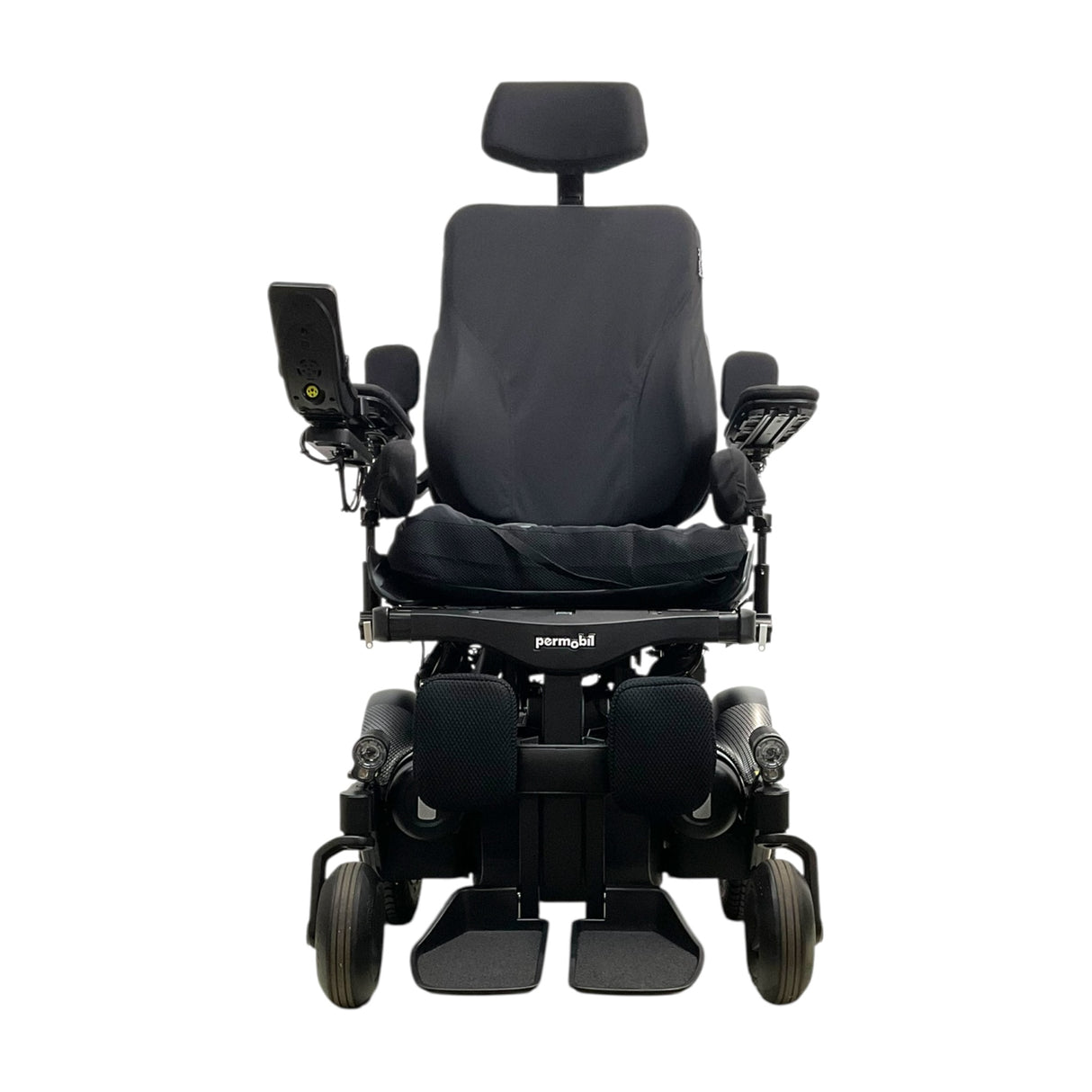 Front View of Permobil M3 Power Chair