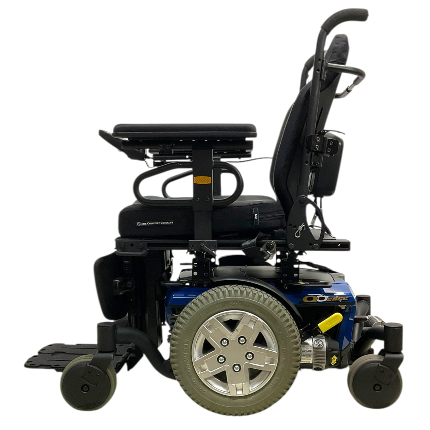 Left Side View of Pride Mobility Quantum Q6 Edge Power Wheelchair