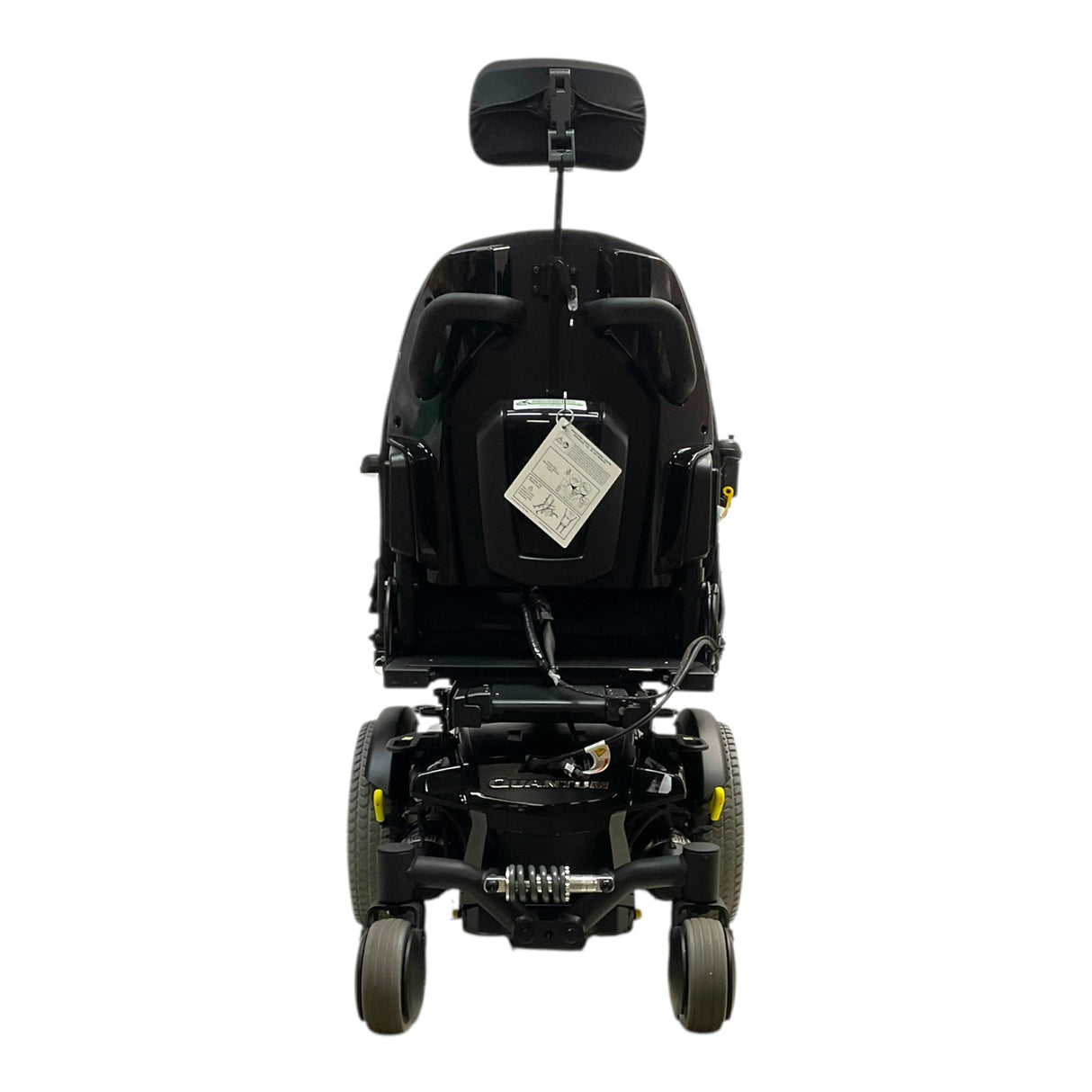 Back View of Pride Quantum Q6 Edge 3 Power Chair