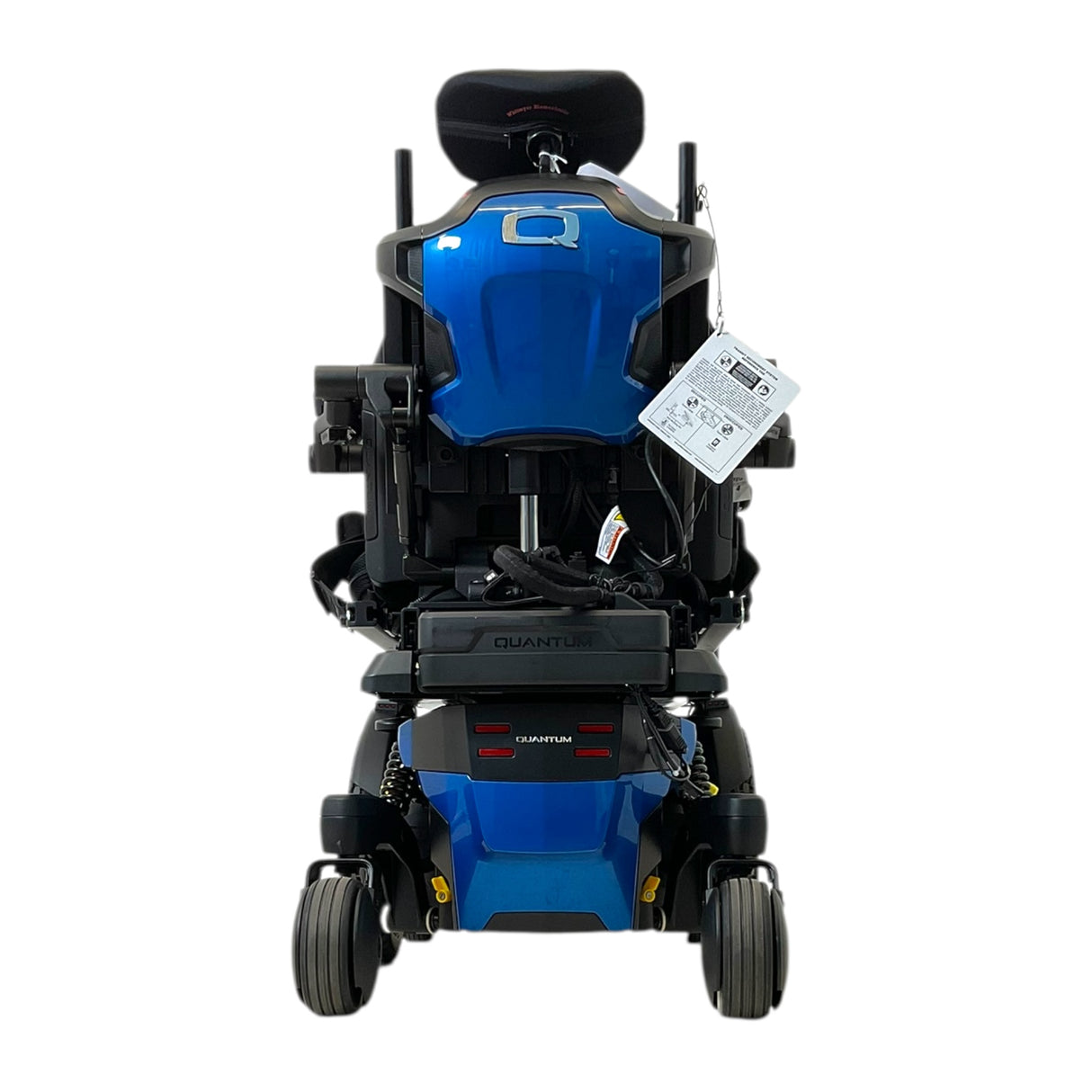 Back View of 2023 Pride Quantum Q6 Edge 3 Stretto Rehab Power Chair