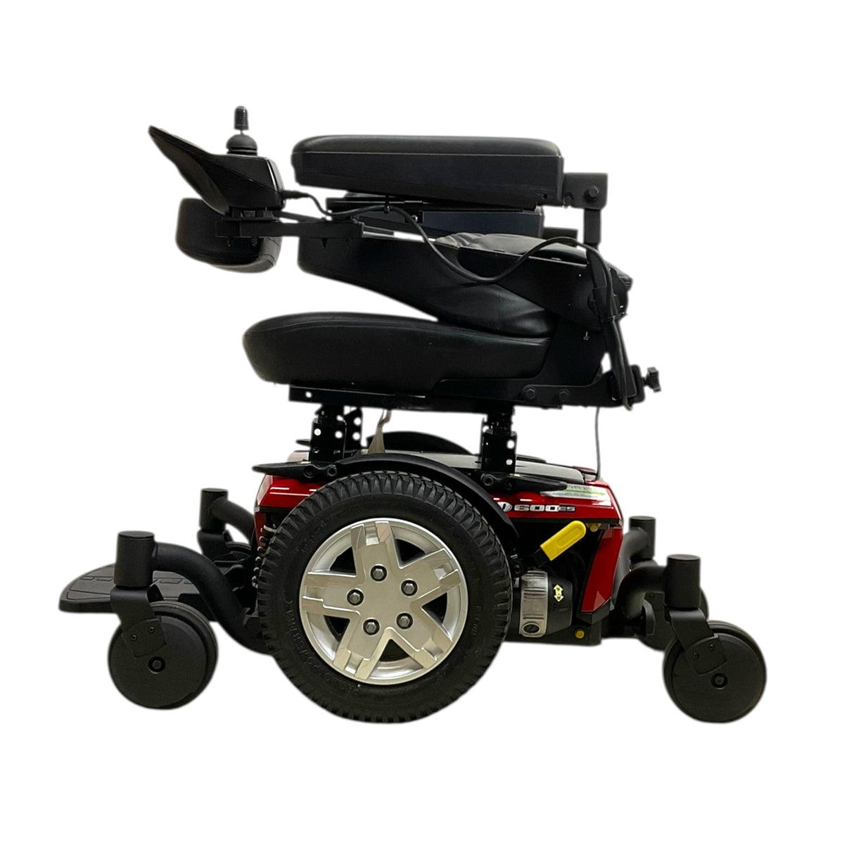 Pride Jazzy 600 ES Power Chair | Folded Seat