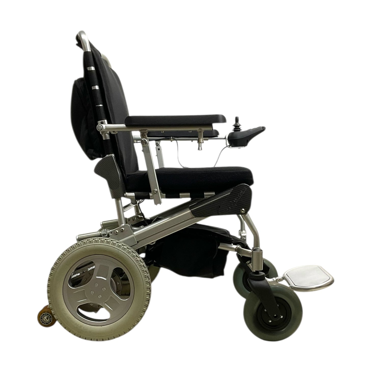 Right Side View of EZ Lite Cruiser Folding Power Chair
