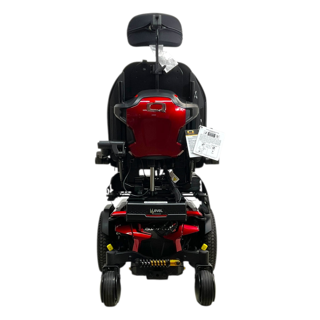 Back View of Pride Quantum Q6 Edge 3 Power Chair