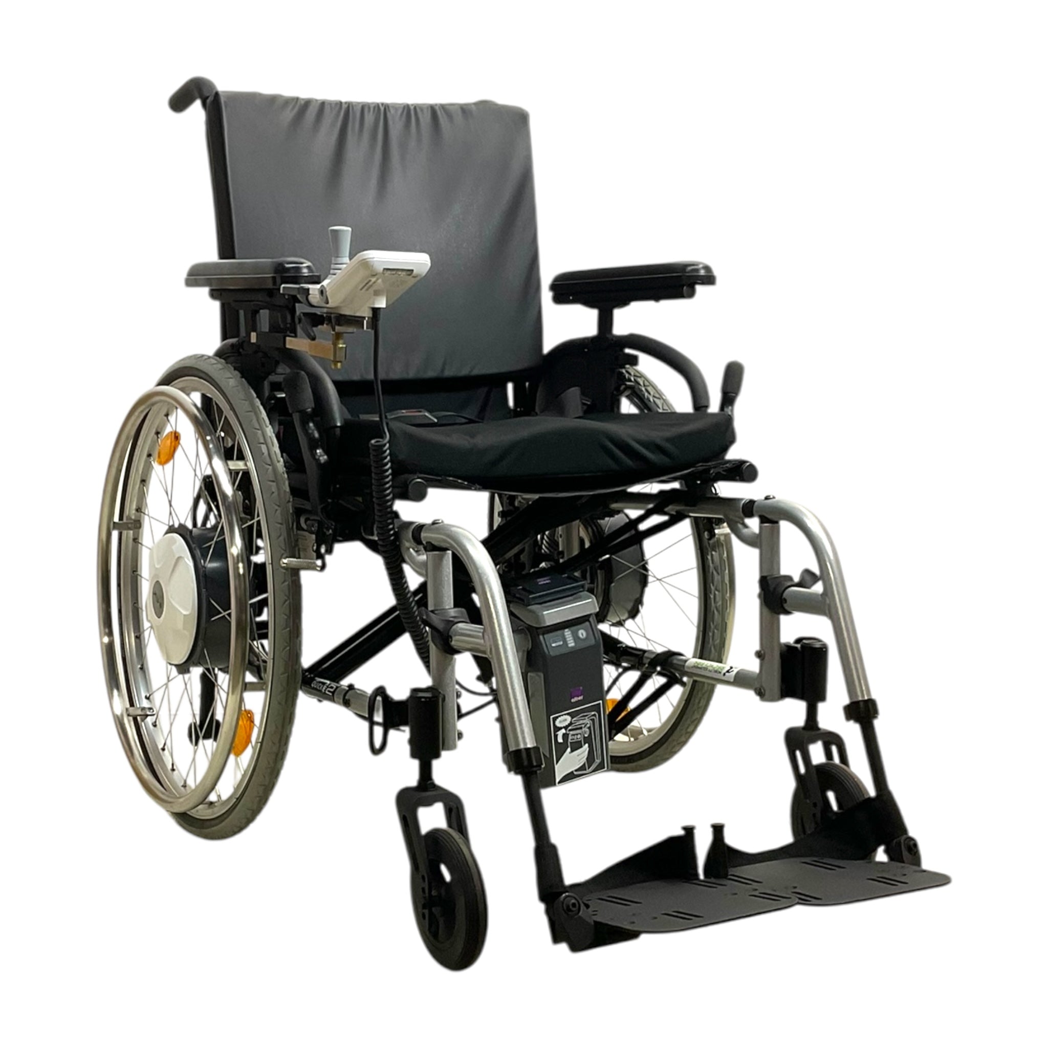 Quickie 2 Wheelchair with Alber eFix E35 Joystick Assembly