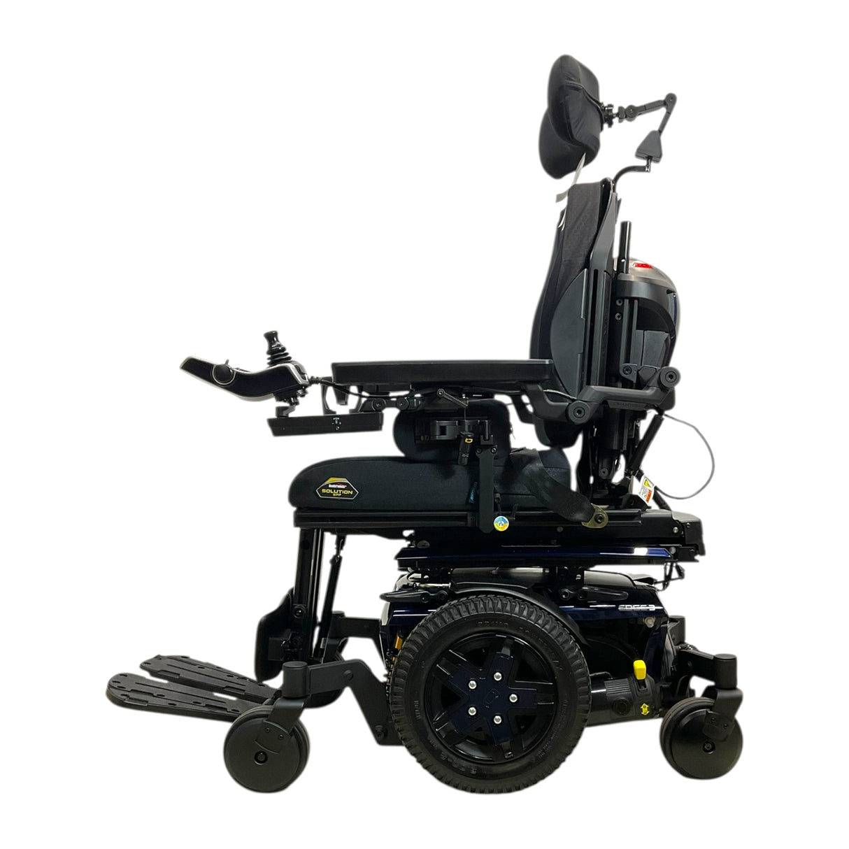 Left Side View of 2022 Pride Mobility Quantum Q6 Edge 3 Rehab Power Chair