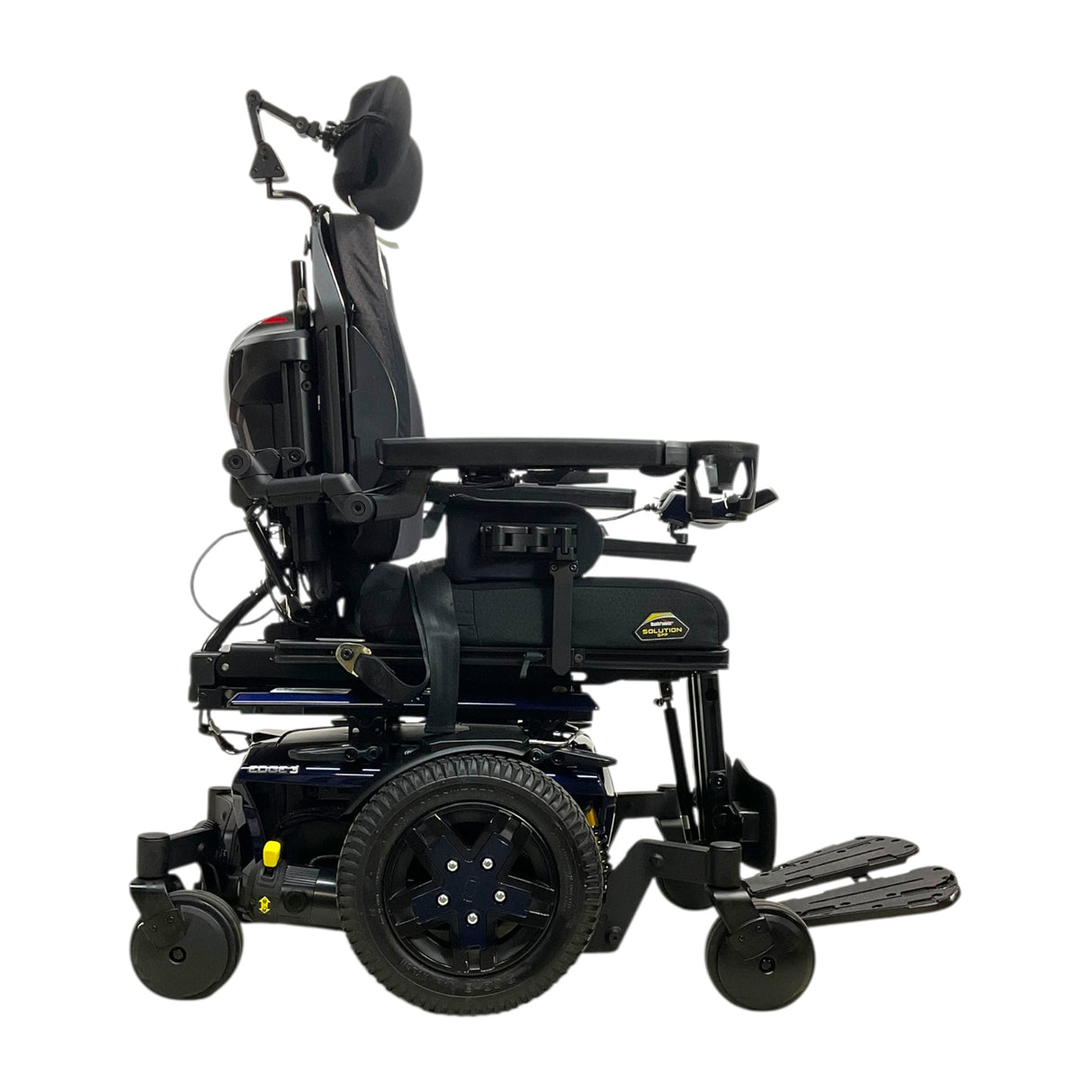 Right Side of 2022 Pride Mobility Quantum Q6 Edge 3 Rehab Power Chair