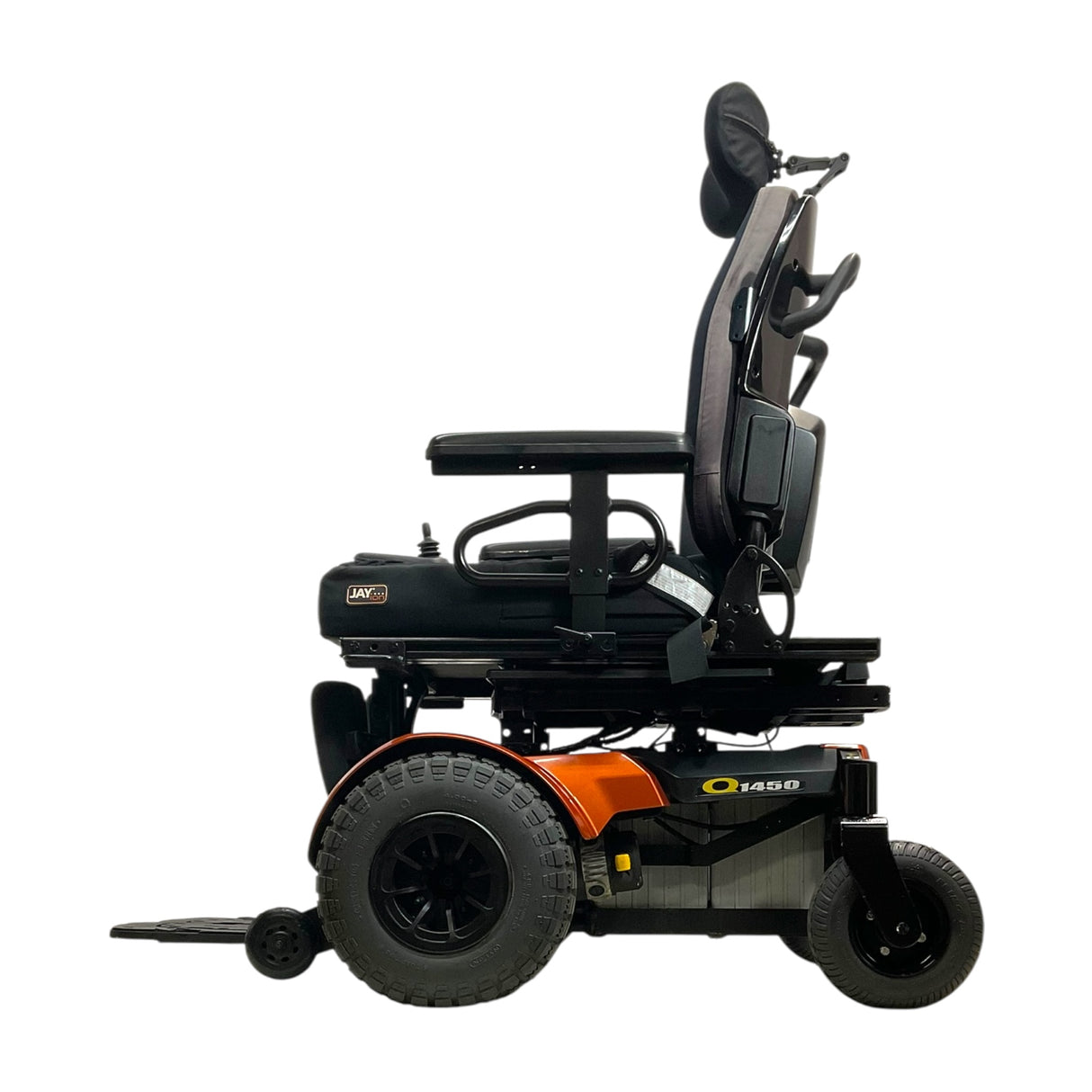 Left Side View of Pride Quantum 1450 Power Chair