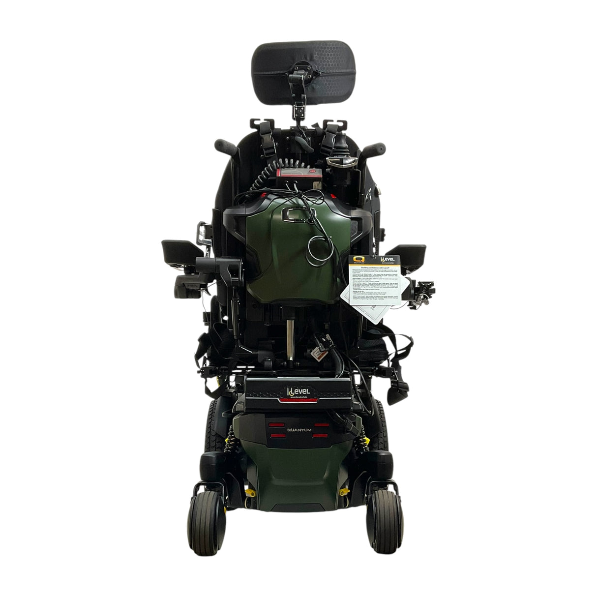 Mint Condition 2023 Pride Mobility Quantum Q6 Edge 3 Stretto Power Chair with Micro ASL Joystick | Individually Elevating Legs | Seat Elevate, Tilt, Recline | Backup Camera | 8 Miles!