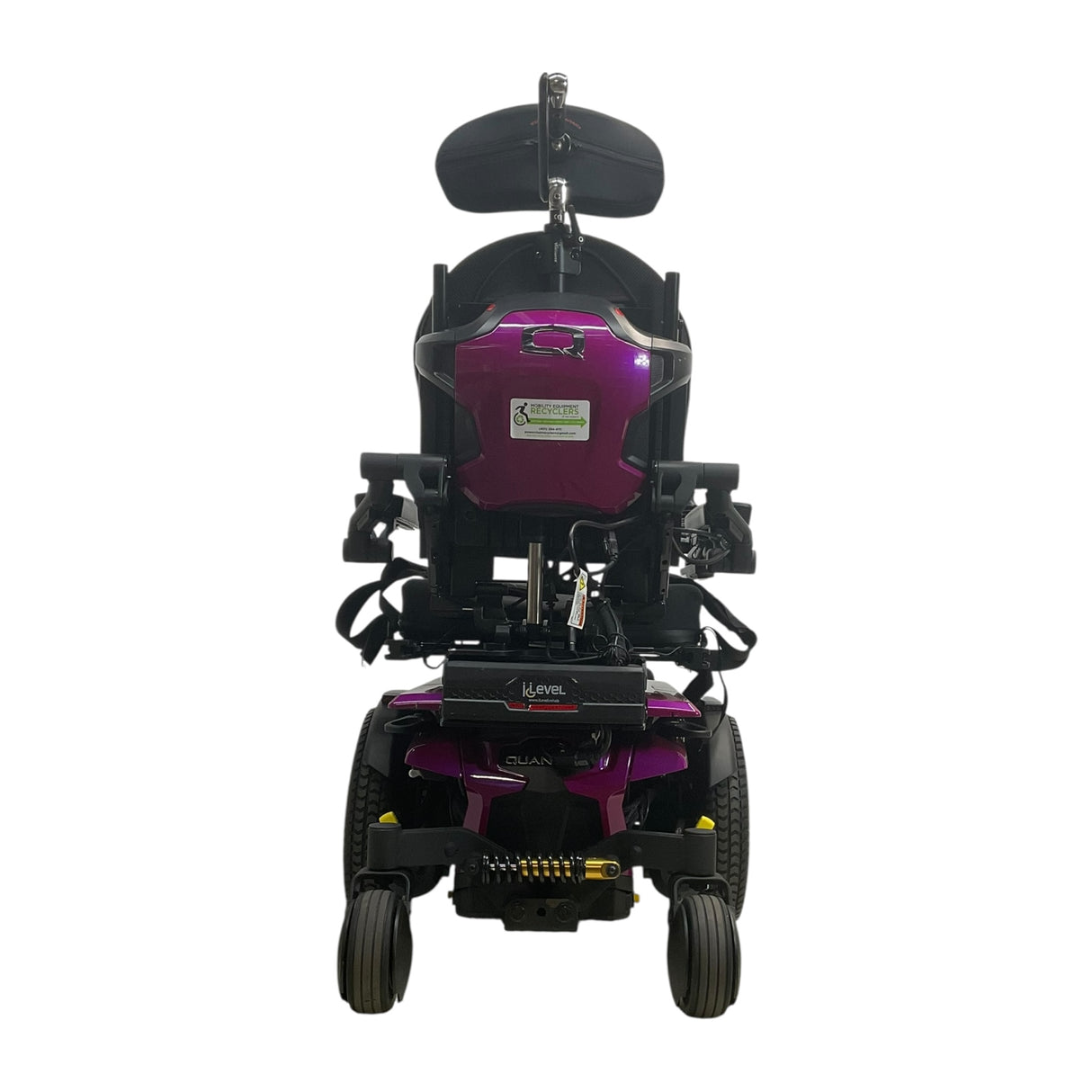 Back View of 2021 Pride Mobility Quantum Q6 Edge 3 Power Chair