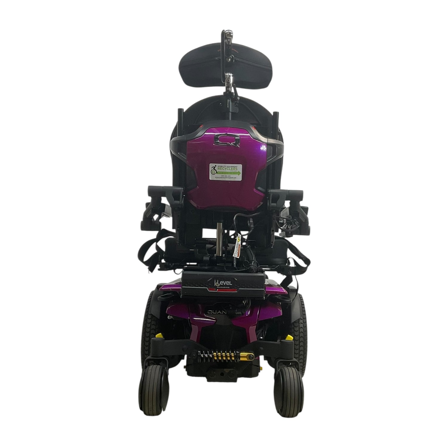 Back View of 2021 Pride Mobility Quantum Q6 Edge 3 Power Chair