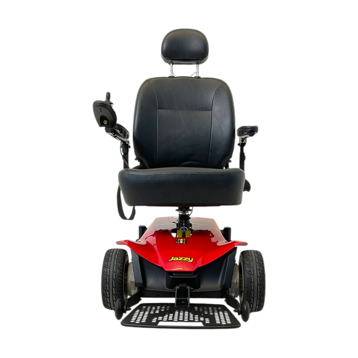 Front View of Pride Jazzy Elite ES Portable Power Chair