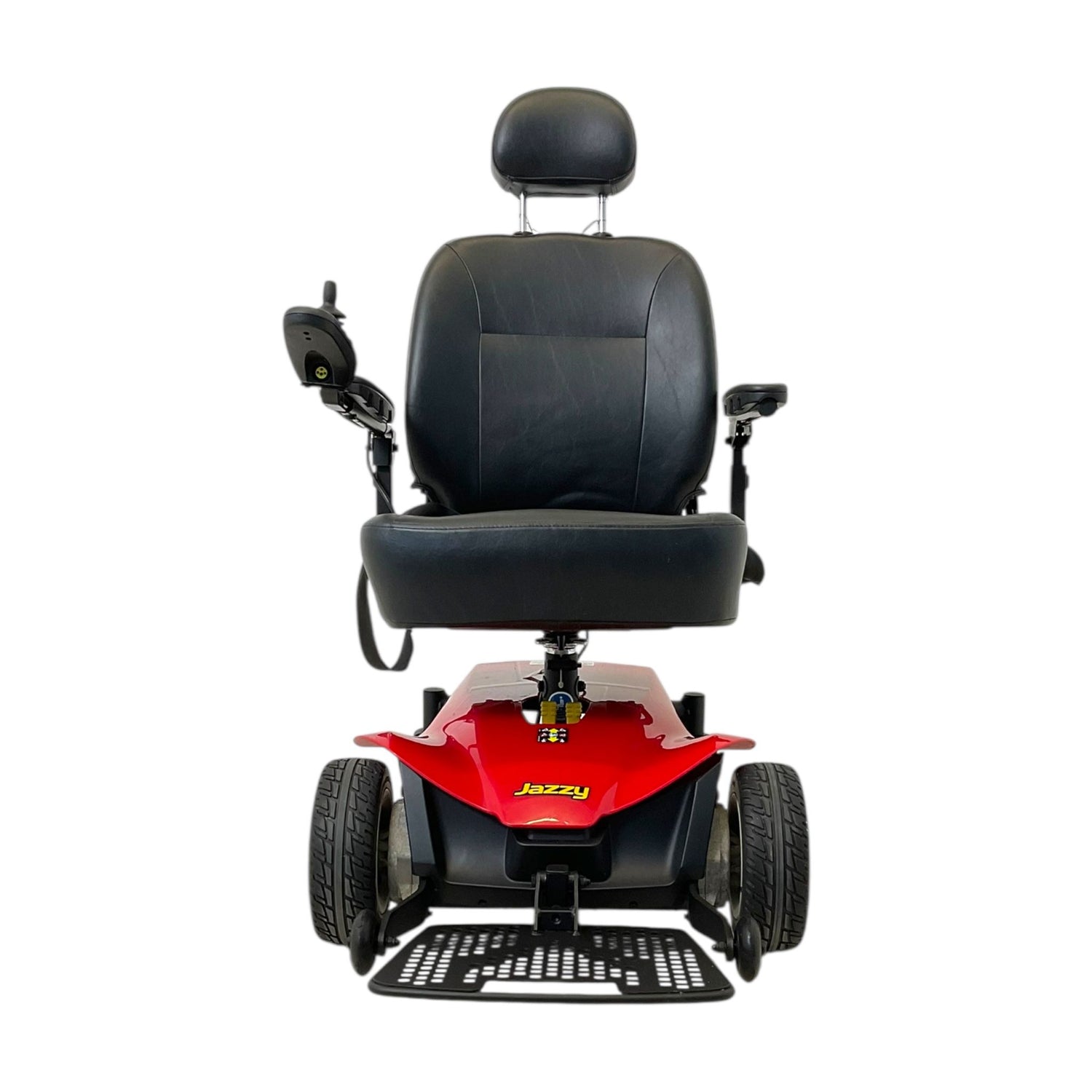 Front View of Pride Jazzy Elite ES Portable Power Chair