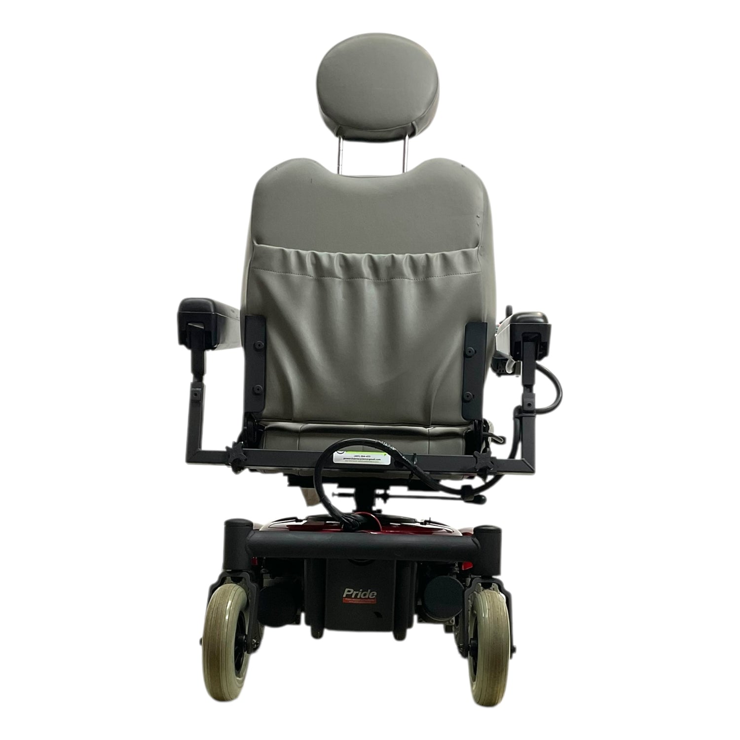 Back View of Pride Mobility Jazzy 1103 Ultra Power Chair