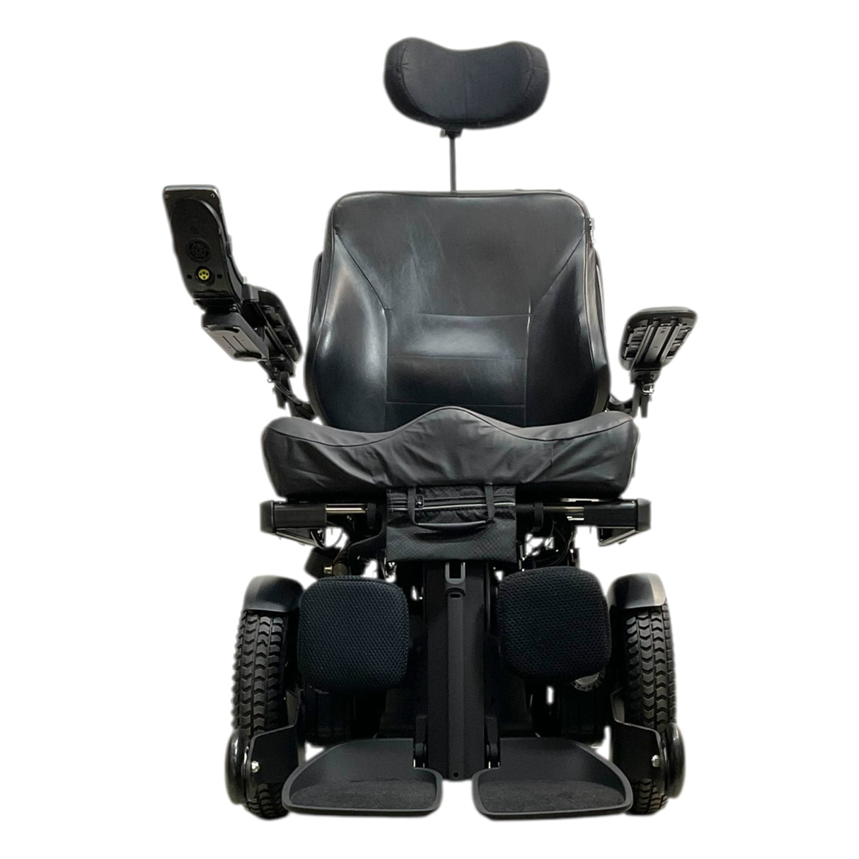 Front View of Permobil F3 Corpus Rehab Power Wheelchair