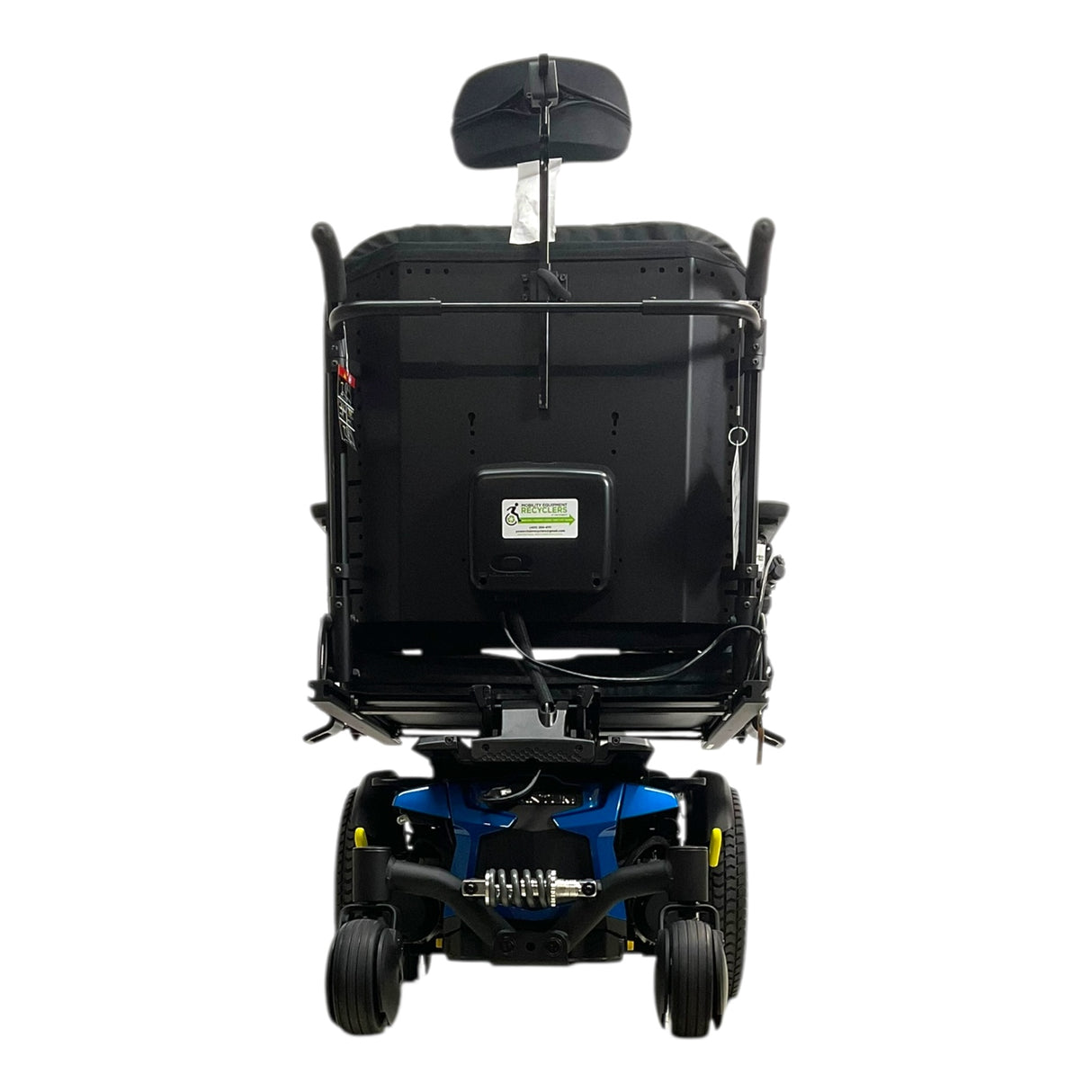 Back View of Pride Mobility Quantum J4 Heavy-Duty Power Wheelchair