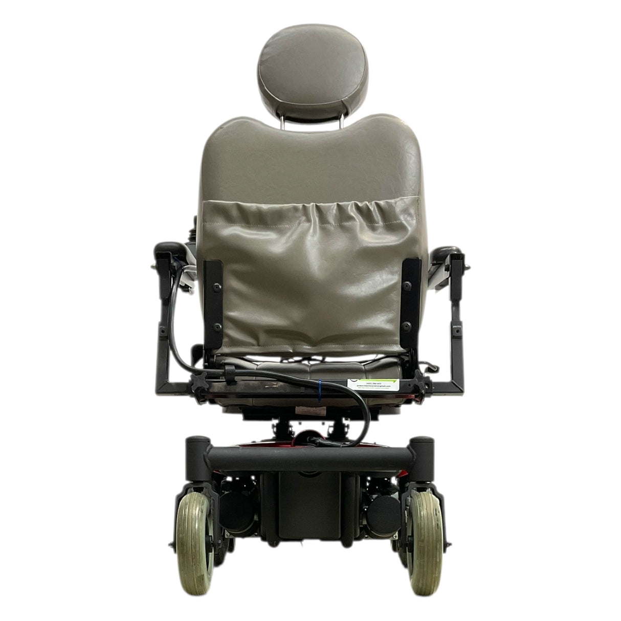 Back View of Pride Mobility Jet 3 Ultra Power Wheelchair