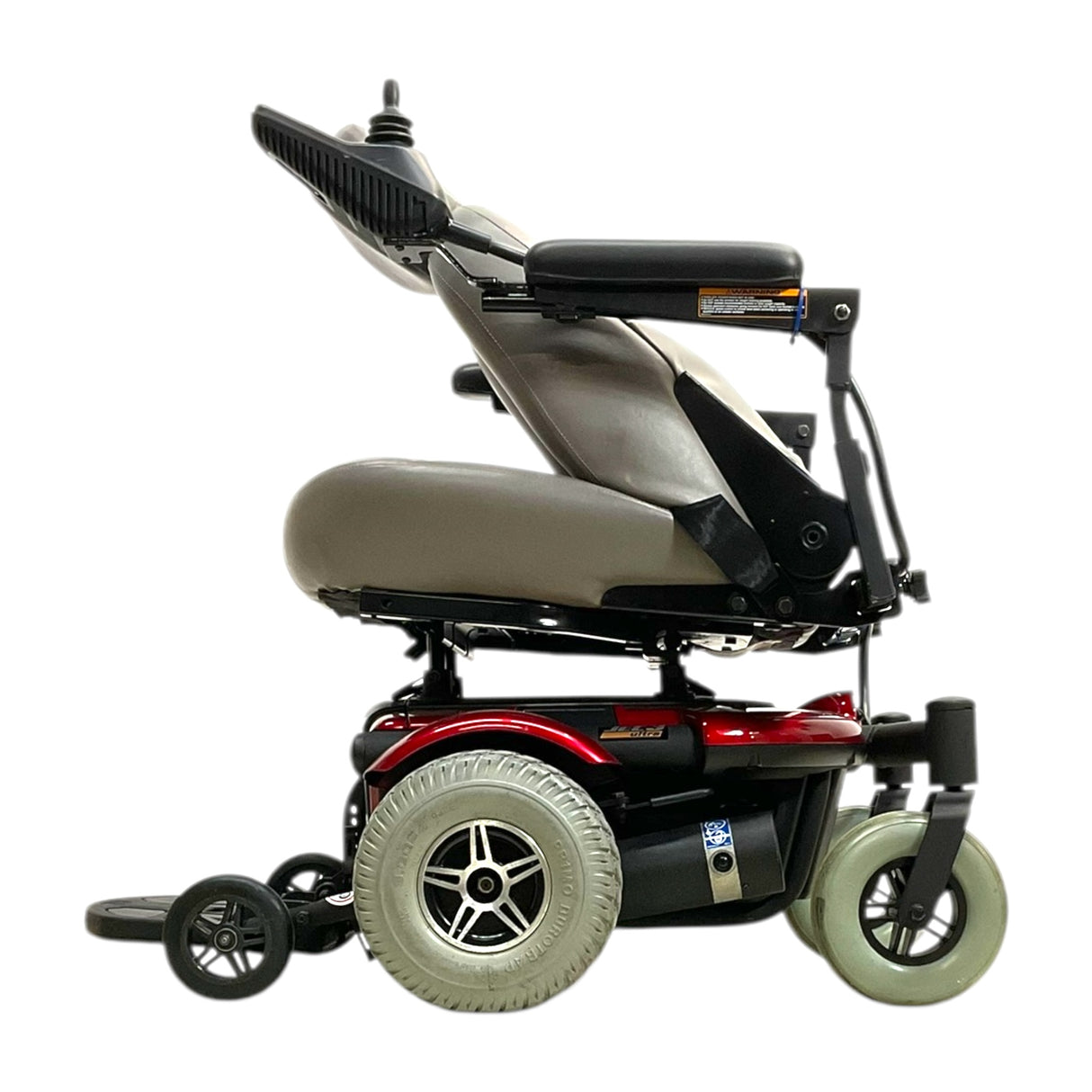 Pride Mobility Jet 3 Ultra Power Wheelchair | Folded Seat
