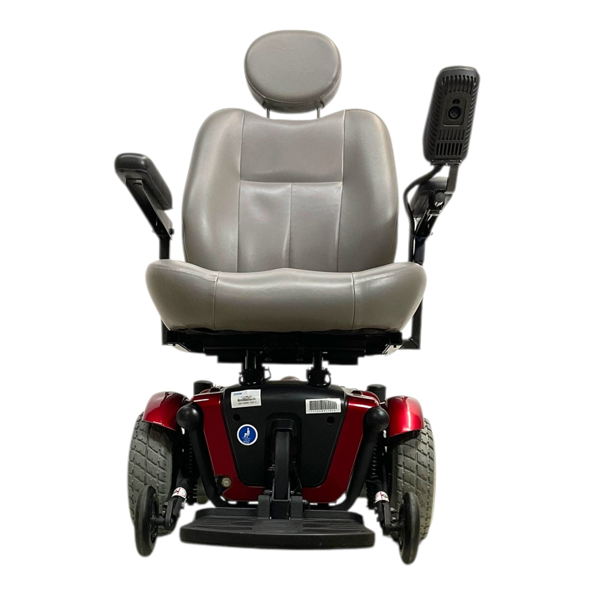 Front View of Pride Mobility Jet 3 Ultra Power Wheelchair