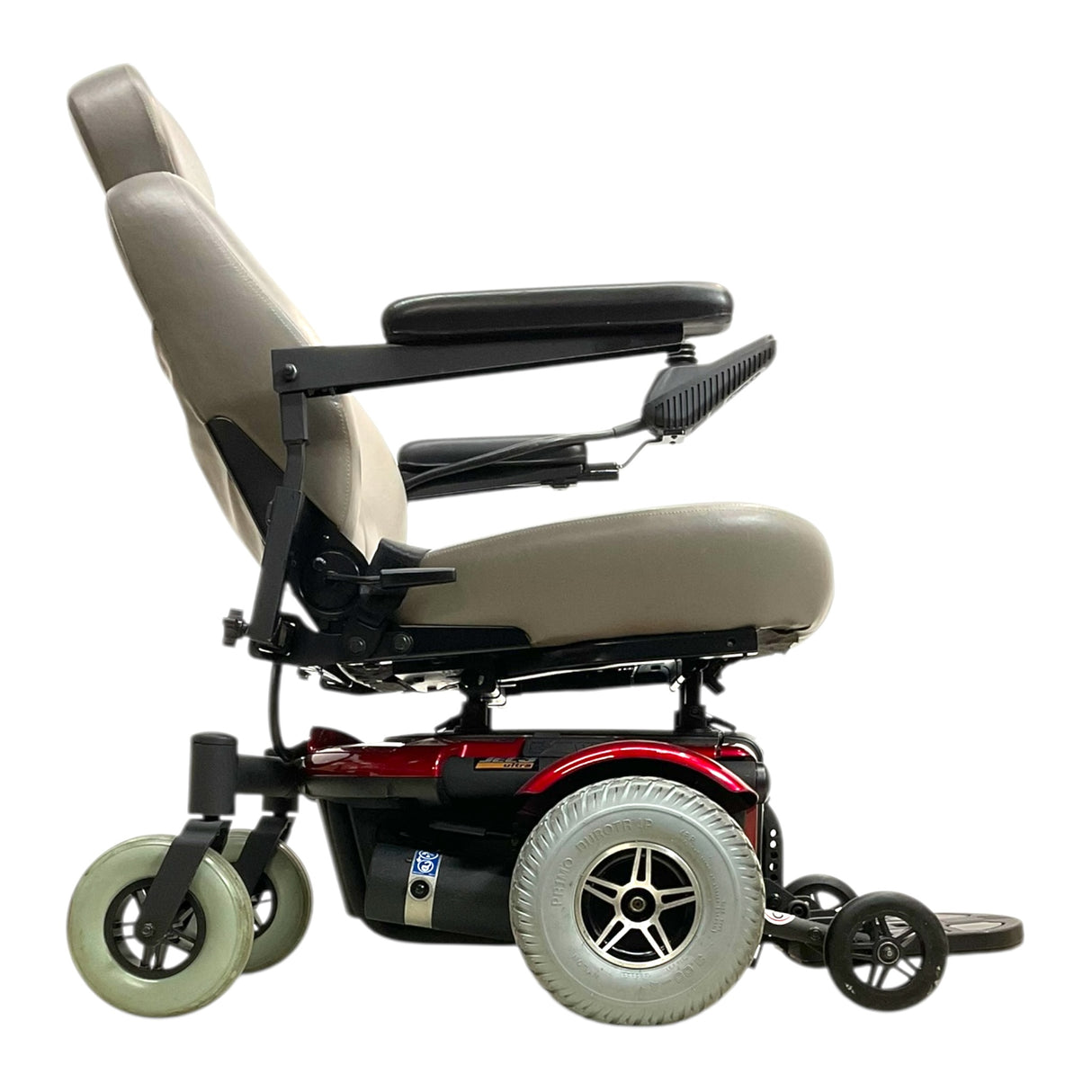 Pride Mobility Jet 3 Ultra Power Wheelchair | Manual Seat Recline
