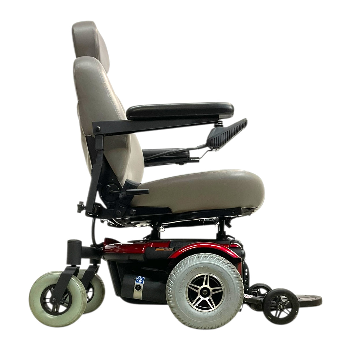 Right Side View of Pride Mobility Jet 3 Ultra Power Wheelchair