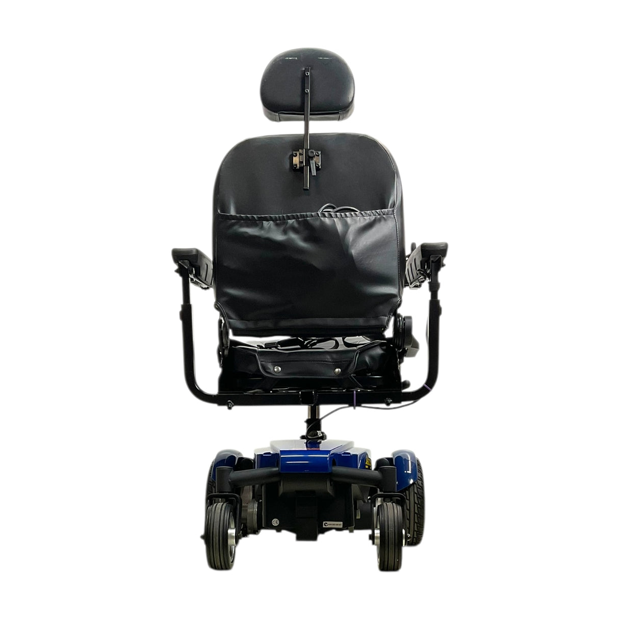 Back View of Pride Mobility Jazzy Select 6 Power Wheelchair