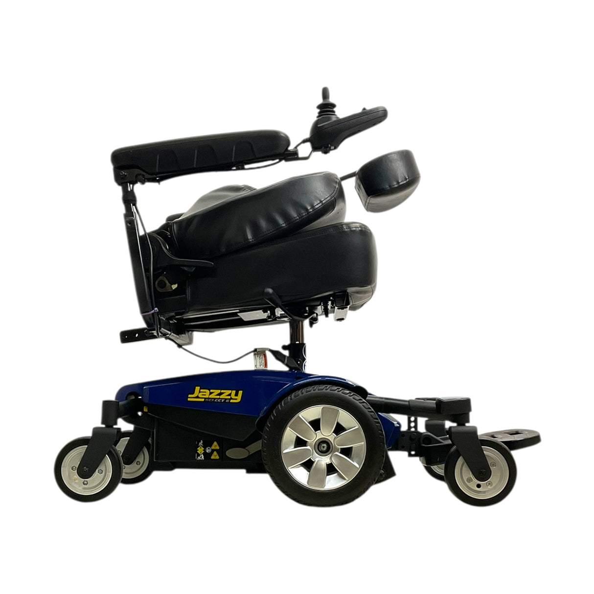 Pride Mobility Jazzy Select 6 Power Wheelchair | Folded Seat