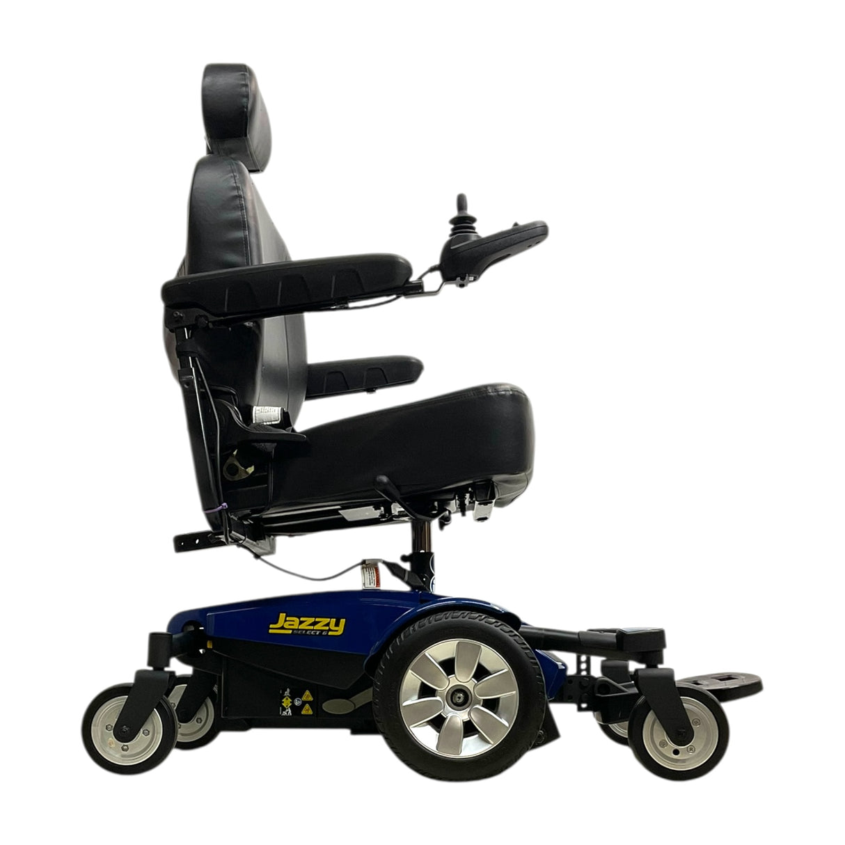 Right Side View of Pride Mobility Jazzy Select 6 Power Wheelchair