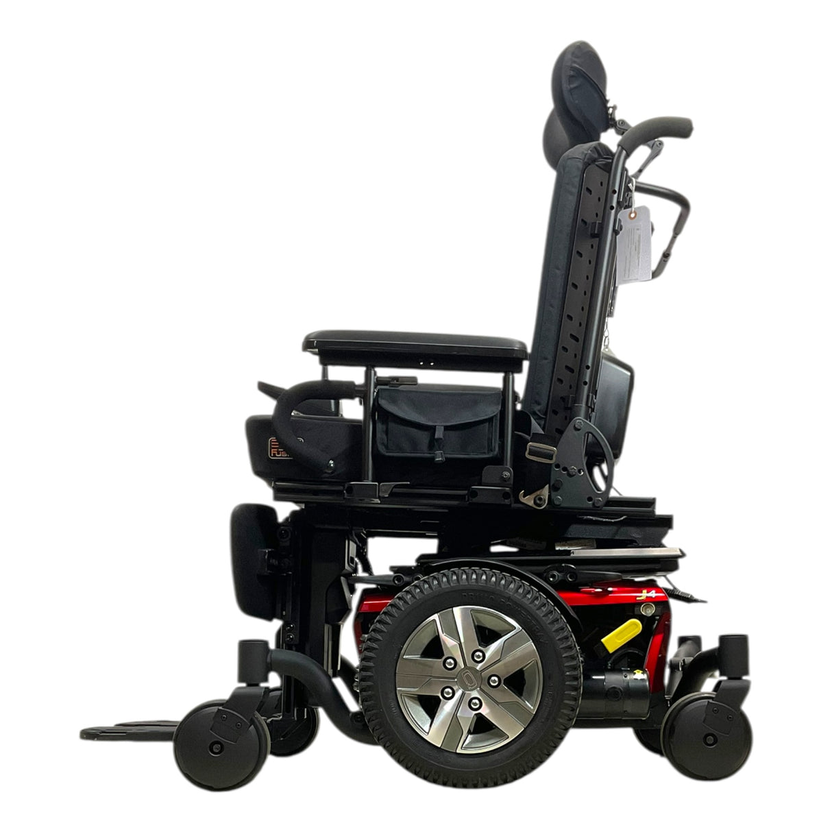 Left Side View of Pride Quantum J4 Rehab Power Wheelchair