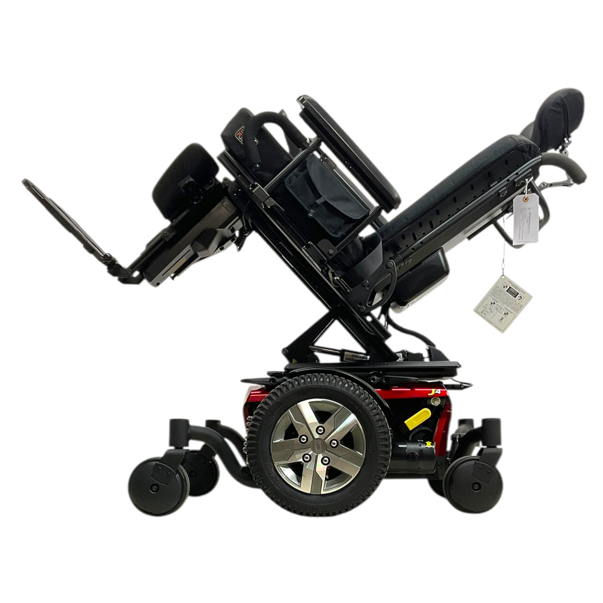 Pride Quantum J4 Rehab Power Wheelchair | Tilt
