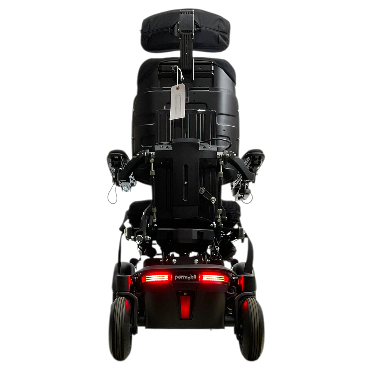 Back View of Permobil F3 Rehab Power Wheelchair