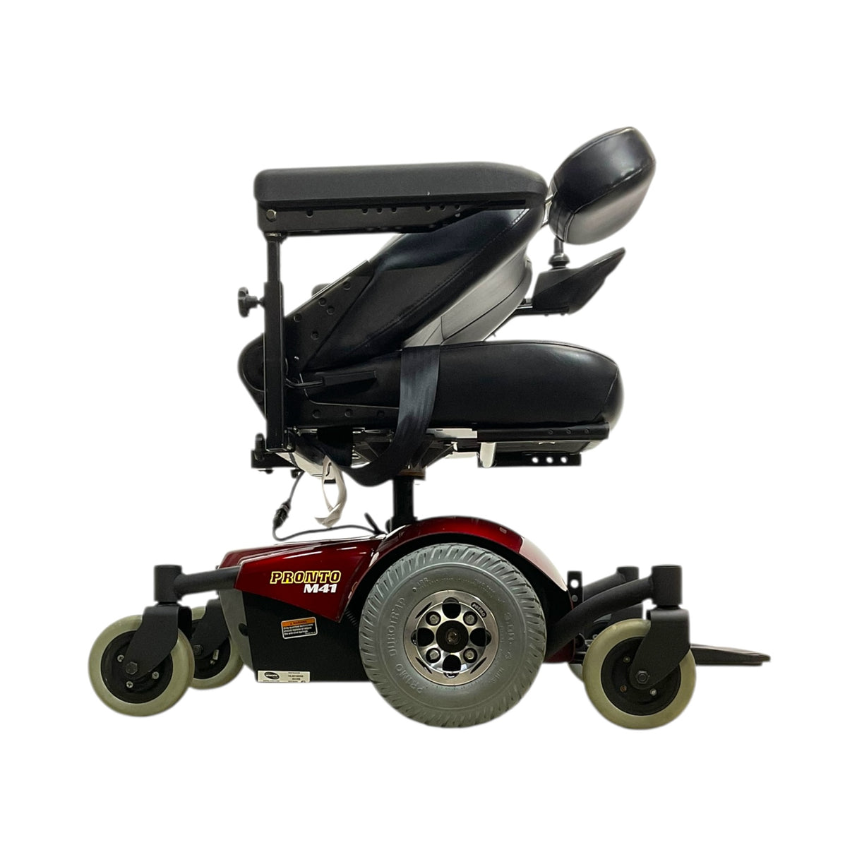 Invacare Pronto M41 Power Wheelchair | Folded Seat