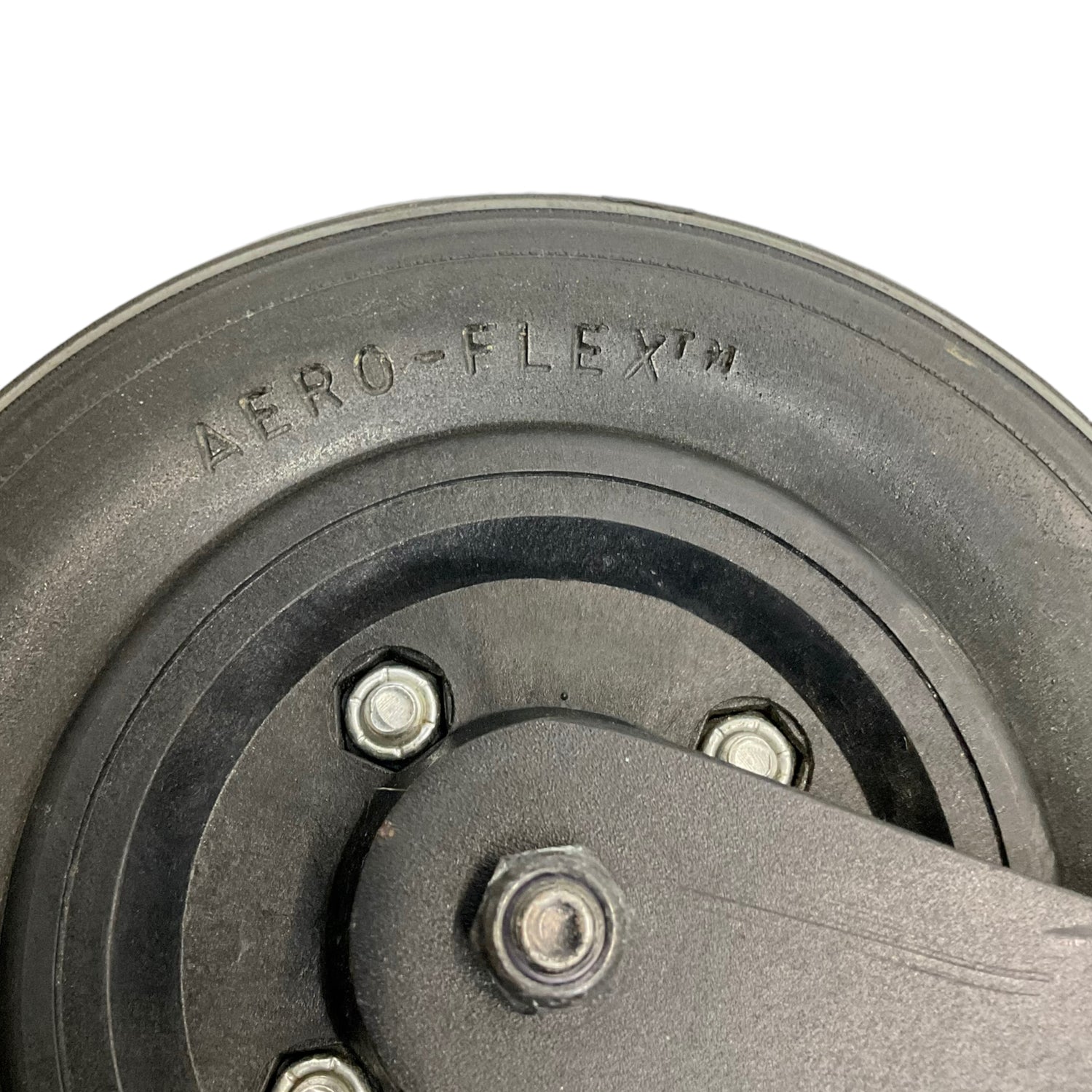 Front Caster Wheel & Fork Assembly for Quickie Pulse 5, Pulse 6, & Zippie ZM310 Power Chairs | 7 x 2 inches | Solid/Flat-Free