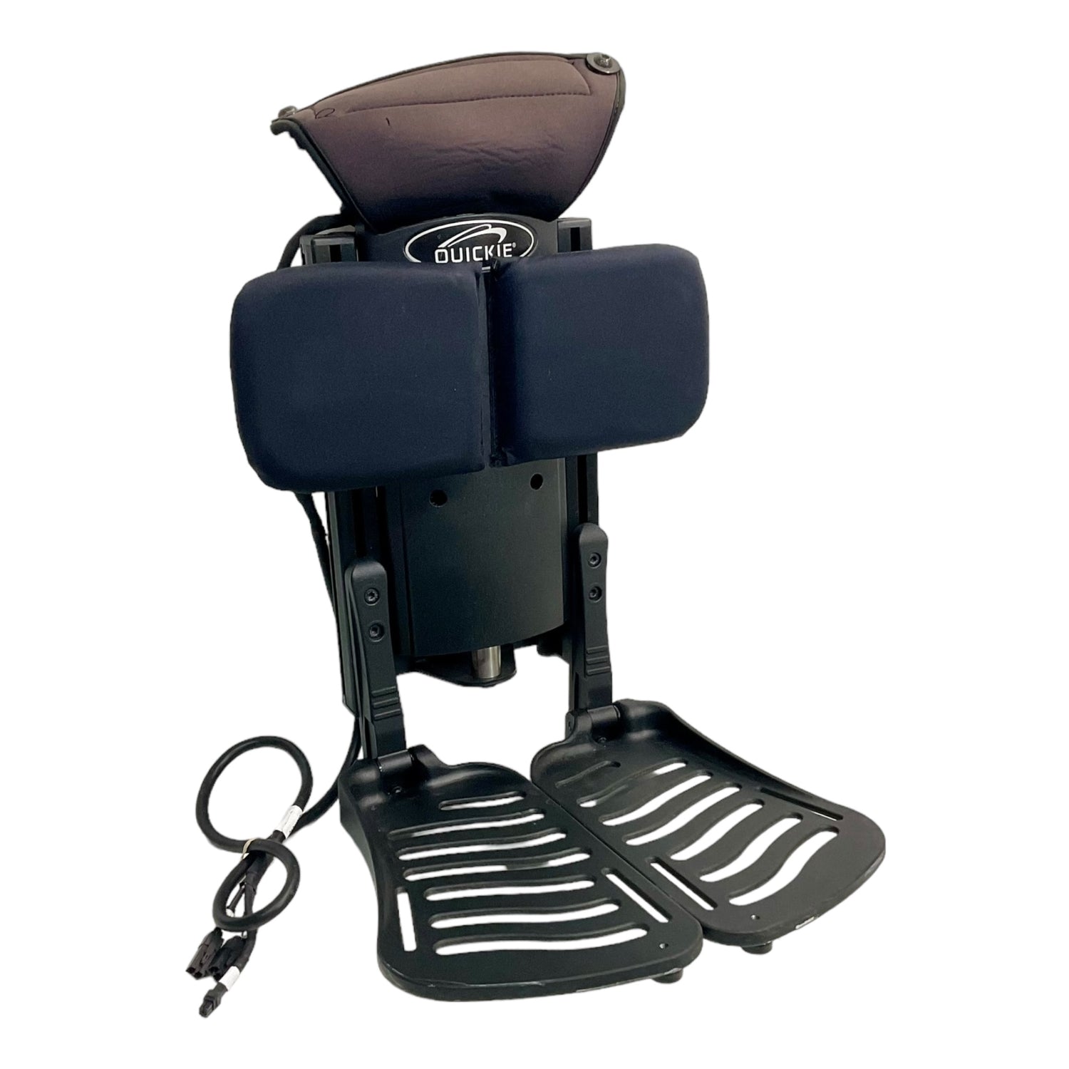 Fixed Center Mount Leg Rest Assembly for Sunrise Medical Quickie QM-7 Series & Quickie Pulse 6 Power Chairs | 159781 | Actuator Included