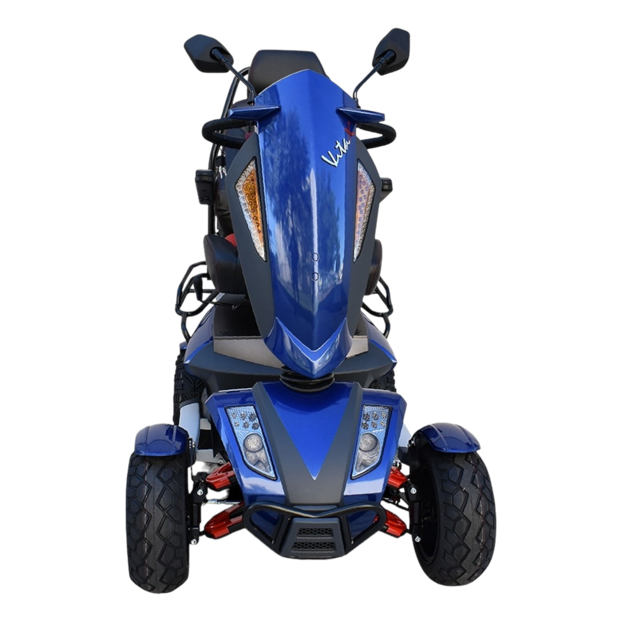 New EV Rider S12X Vita Monster 4-Wheel Recreational Mobility Scooter | Max Speed 11.5 MPH | 350 LBS Weight Capacity