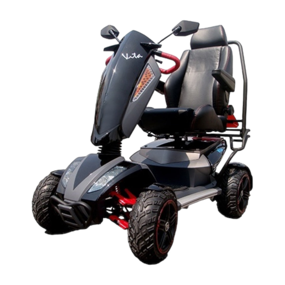 New EV Rider S12X Vita Monster 4-Wheel Recreational Mobility Scooter | Max Speed 11.5 MPH | 350 LBS Weight Capacity