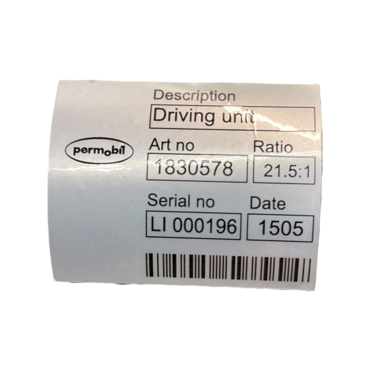 Motor & Gearbox Assembly for Permobil F5 Power Chairs | 1830579 | 1830578