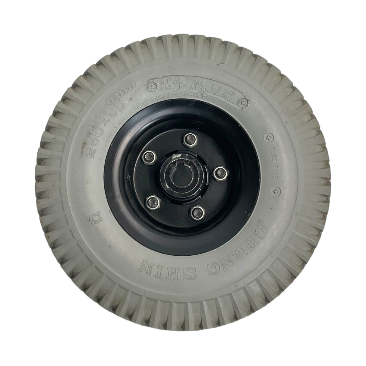 Drive Wheel Assembly for Merits Cypress and Merits Vision Sport Power Chairs | 10 x 3 inches