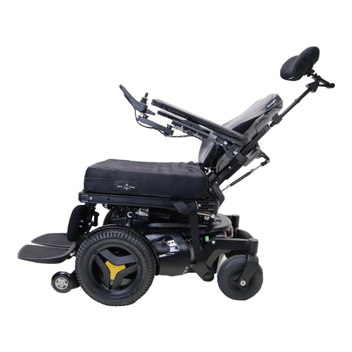 Permobil F3 Electric Wheelchair | Tilt, Recline & Power Legs | 19" x 20" Seat