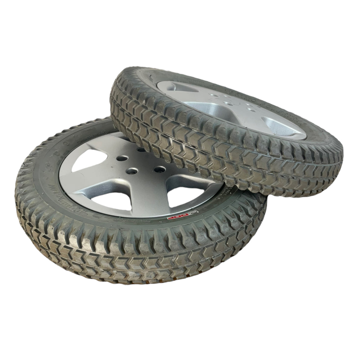 Primo PowerTrax Drive Wheel Assembly for Invacare FDX & TDX Power Wheelchairs | 14" x 3" | Flat-Free | 1167685