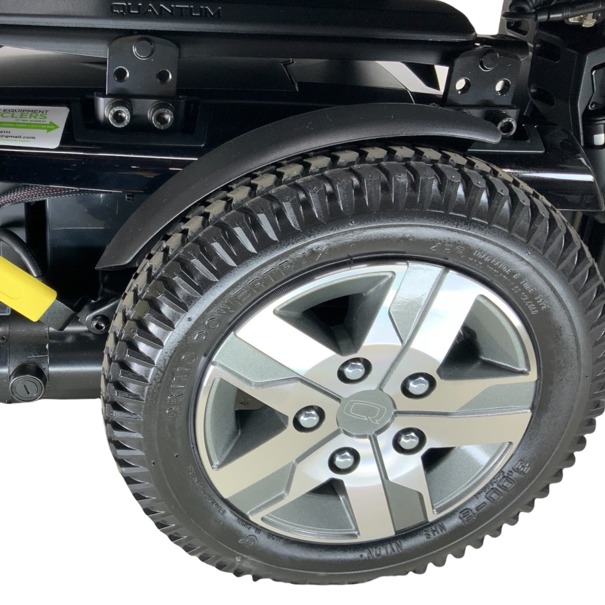 2021 Pride Mobility Quantum J4 Rehab Power Chair | 18" x 18" Seat | Tilt, Power Legs