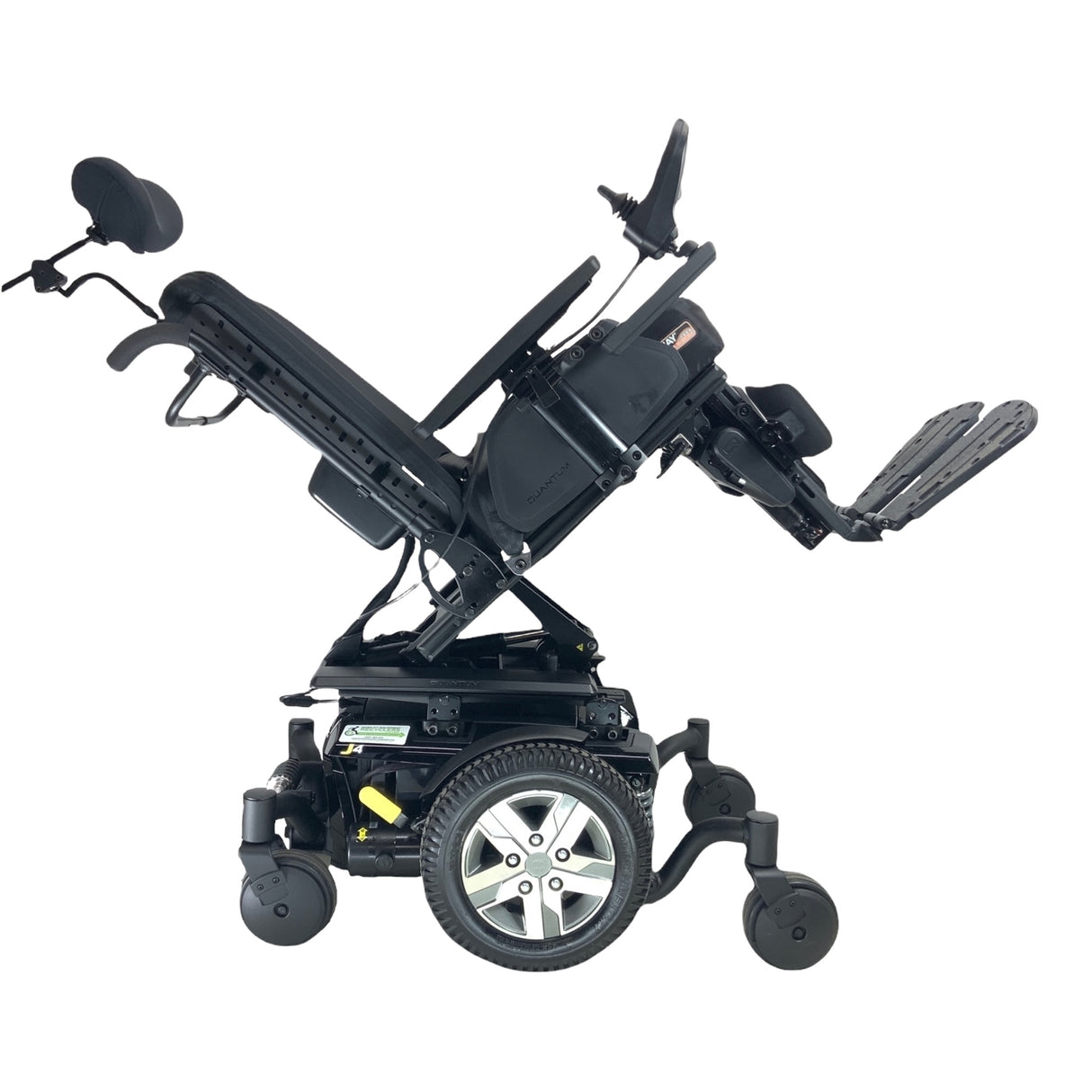 2021 Pride Mobility Quantum J4 Rehab Power Chair | 18" x 18" Seat | Tilt, Power Legs