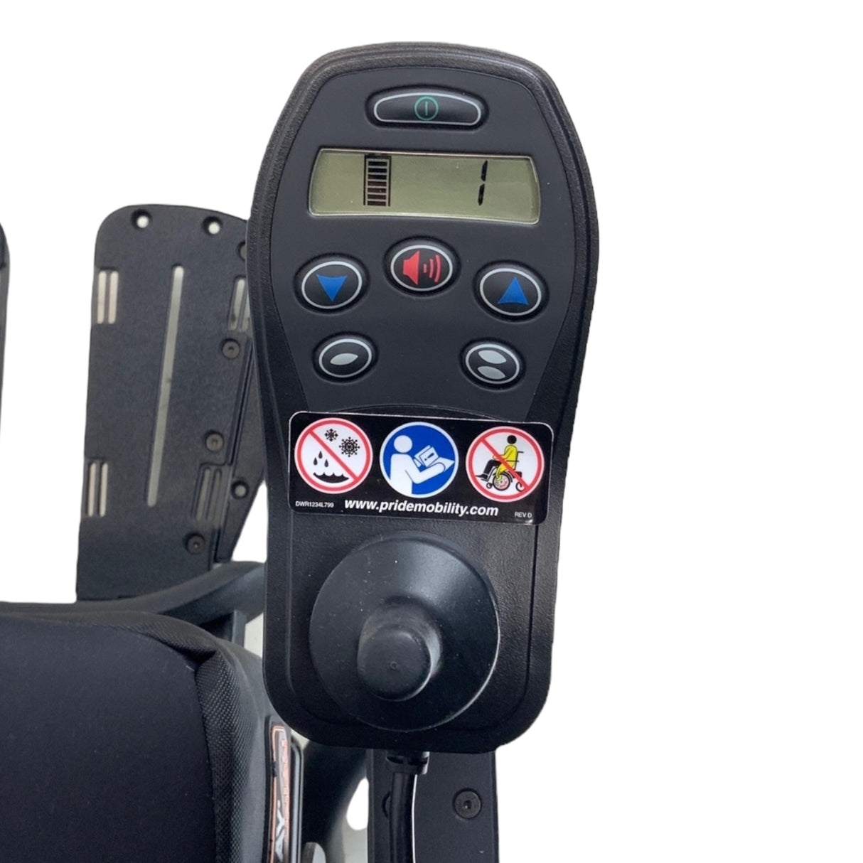 2021 Pride Mobility Quantum J4 Rehab Power Chair | 18" x 18" Seat | Tilt, Power Legs