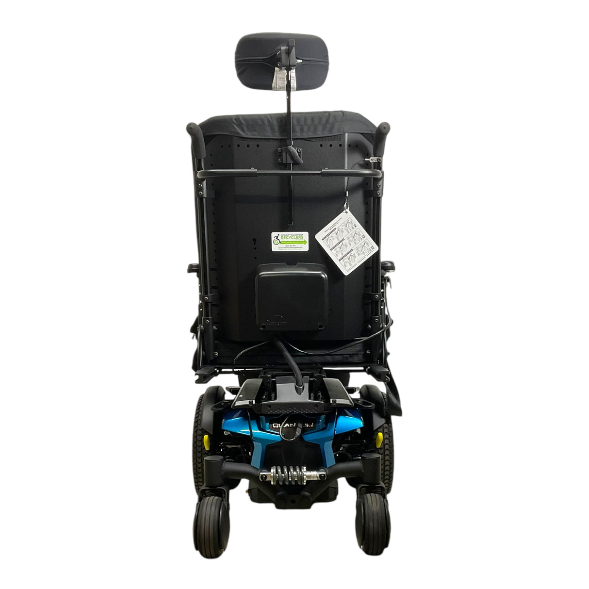 Back View of Pride Quantum J4 Power Chair