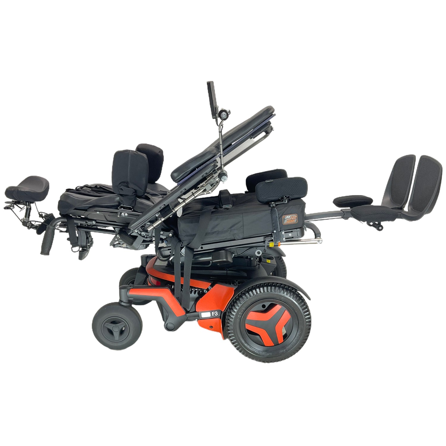 2021 Permobil F3 Rehab Power Chair with Activity Tray | 17" x 19" Seat | Only 7 Miles!